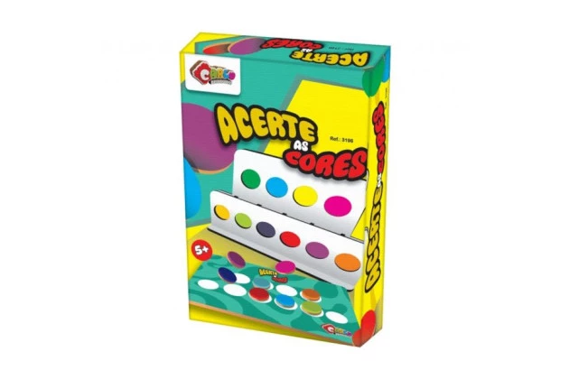 JOGO ACERTE AS CORES + 5 ANOS INCLUSIVO 3196 CARLU