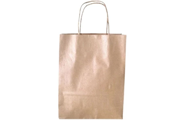 SACOLA KRAFT 25,5X19,5X8 M 4L PACOTE COM 10 UNIDADES GALA