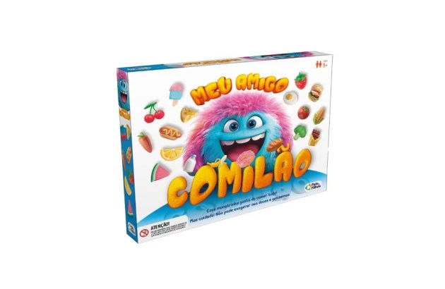 JOGO DE TABULEIRO MEU AMIGO COMILÃO + 5 ANOS | PAIS & FILHOS