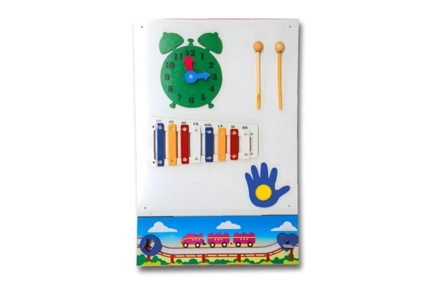 PAINEL MULTI SENSORIAL VOGAL O + 3 ANOS INCLUSIVO 1418 CARLU