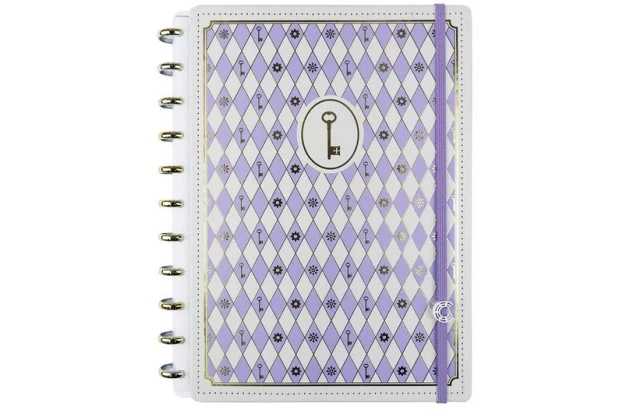 CADERNO INTELIGENTE GRANDE PURPPLE KEY BY ISABELA AKKARI CIGD4367