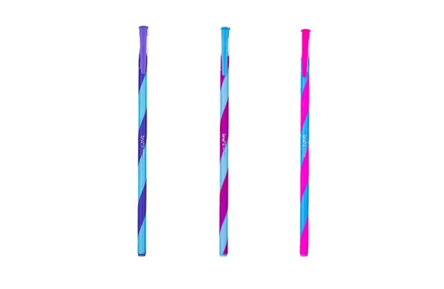 CANETA ESFEROGRAFICA 0.7 MARSHMALLO – 03 CORES DIFERENTES SORTIDA | BRW CA0028