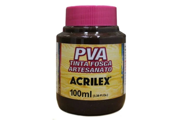 TINTA PVA FOSCA PARA ARTESANATO 100ML RÚSTICO 896 - UNIDADE | ACRILEX 3210