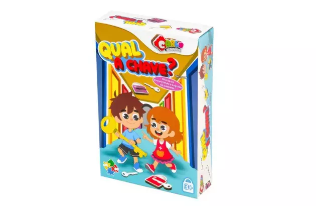 JOGO QUAL A CHAVE? + 4 ANOS INCLUSIVO  3195 CARLU