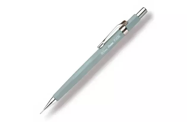 LAPISEIRA 0.5 PENTEL P200 CINZA - GRAFITE TÉCNICO P205JNPB | PENTEL