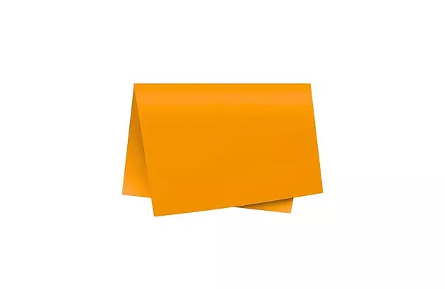 FOLHA DE PAPEL COLOR SET LISO LARANJA DUPLA FACE 48X66CM