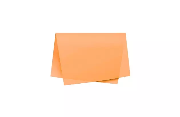 PAPEL DE SEDA LARANJA 48X60 CM - FOLHA