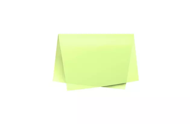 PAPEL DE SEDA VERDE LIMÃO 48X60 CM - FOLHA