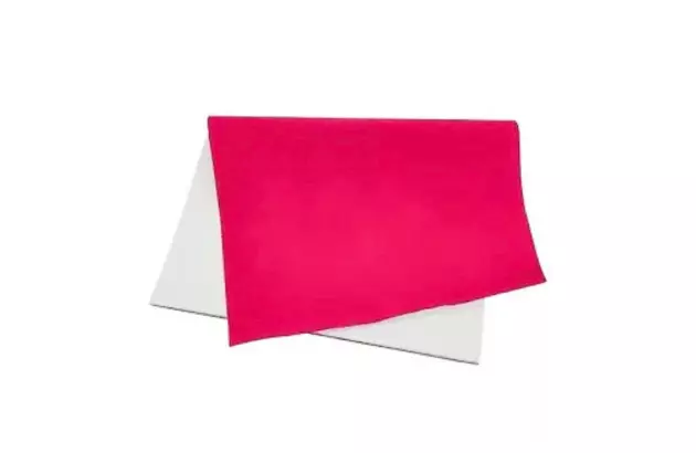 PAPEL CAMURÇA 40X60CM PINK - FOLHA