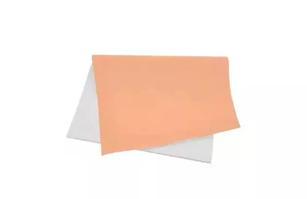 PAPEL CAMURÇA 40X60CM SALMÃO - FOLHA