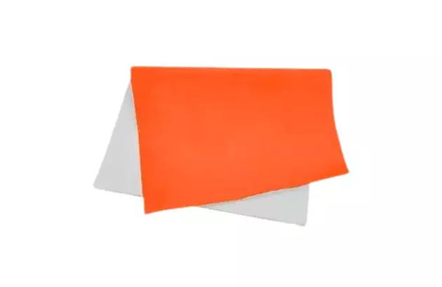 PAPEL CAMURÇA 40X60CM LARANJA - FOLHA