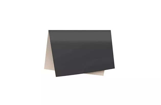 PAPEL CARTÃO FOSCO PRETO 48X60 CM - FOLHA