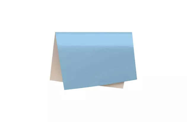 PAPEL CARTÃO FOSCO AZUL CLARO 48X60 CM – FOLHA