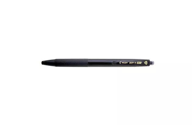 CANETA ESFEROGRÁFICA 1.0 BP-1 RT PRETA PONTA MÉDIA RETRATIL – PILOT