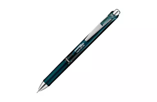 CANETA 0.5 PENTEL ENERGEL BLACK COLORS PRETO INDIGO