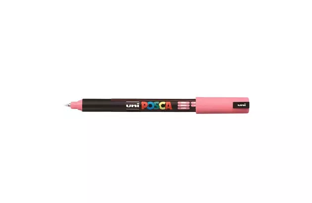 CANETA POSCA PC-1MR ROSA - PONTA EXTRAFINA 0,7MM | UNI-BALL