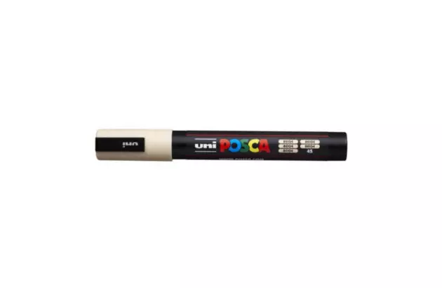 CANETA POSCA PC-5MR 1.8-2.5MM BEGE UNI-BALL