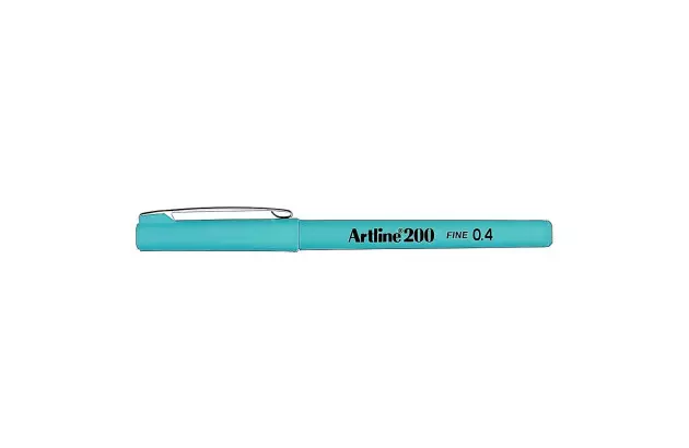 CANETA ARTLINE 200 FINE 0.4MM AZUL TURQUESA EK-200 | UNIDADE