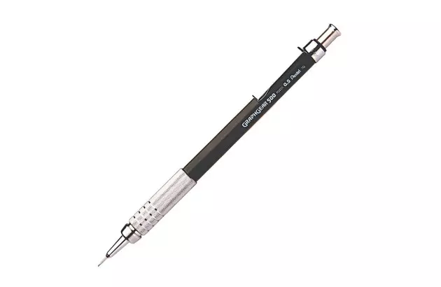 LAPISEIRA 0.5 PENTEL GRAPHGEAR 500 PRETO - GRAFITE TÉCNICO | PENTEL