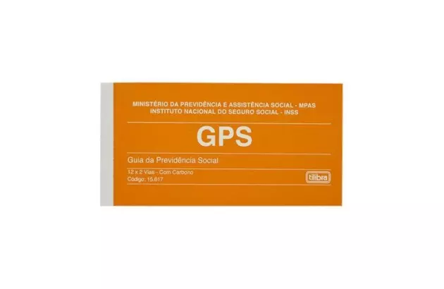 CARNE IMPRESSO GPS 12X2 VIAS - UNIDADE | TILIBRA 156175