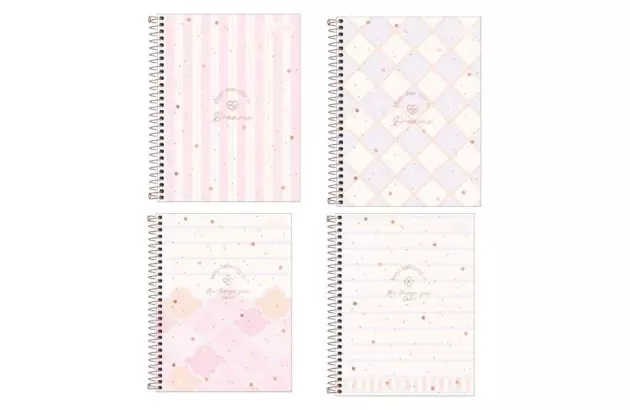 CADERNO COLEGIAL CAPA DURA 10 MATÉRIA 160 FOLHAS 177X240 SOHO SORTIDO TILIBRA