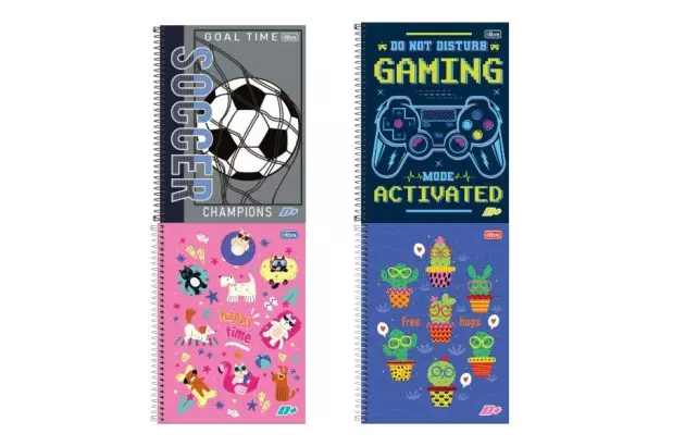 CADERNO DE CALIGRAFIA CAPA DURA COSTURADO 40 FOLHAS D+ 187X245MM - UNIDADE | TILIBRA