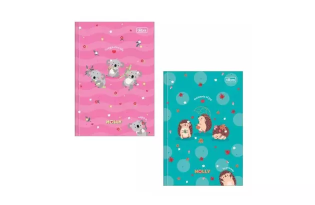 CADERNO DE CALIGRAFIA CAPA DURA COSTURADO 40 FOLHAS HOLLY 187X245MM - UNIDADE | TILIBRA