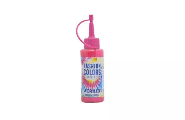 TINTA TECIDO AQUARELA SILK ROSA CHA 567 60ML 4560 ACRILEX