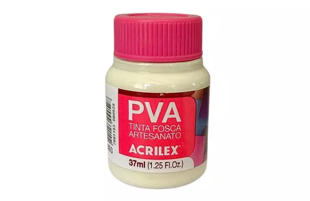 TINTA PVA FOSCA PARA ARTESANATO 37ML MINERAL 893 - UNIDADE | ACRILEX 3240