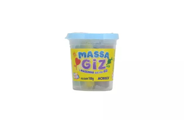 MASSA GIZ CORES SORTIDAS 150G 7710 ACRILEX