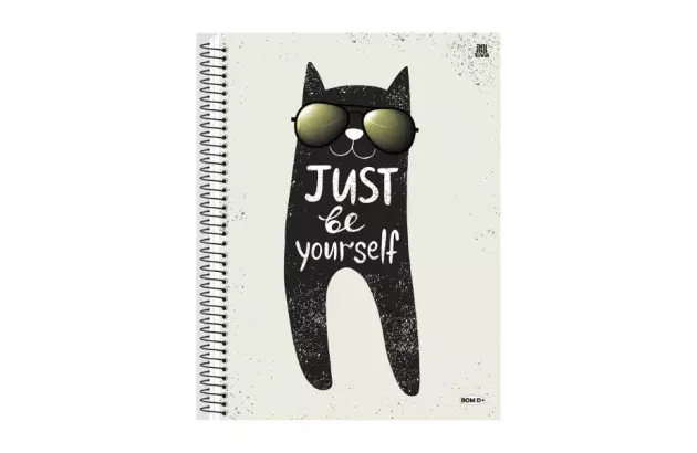 CADERNO CAPA DURA 20 MATERIAS 320 FOLHAS BOM D+ MASCULINO ANIMATIVA