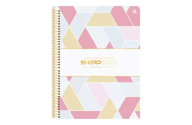 CADERNO COLEGIAL CAPA DURA 1 MATERIAS 80 FOLHAS SHARPDASH ANIMATIVA