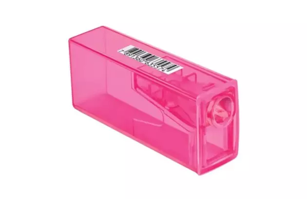 APONTADOR COM DEPOSITO ROSA FABER CASTELL