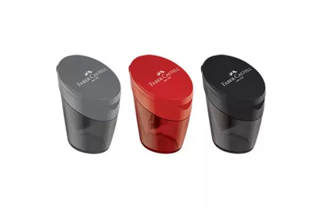 APONTADOR COM DEPOSITO ELIPSE CORES SORTIDAS FABER CASTELL