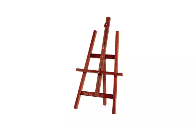 CAVALETE DE MESA PARA PINTURA 75CM MOGNO 4107 SOUZA