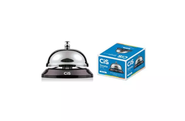 CAMPAINHA DE MESA ACO INOX SN100 CIS SERTIC