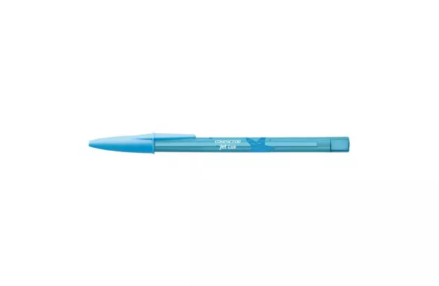 CANETA ESFEROGRAFICA JET LUX 1.0 COMPACTOR AZUL