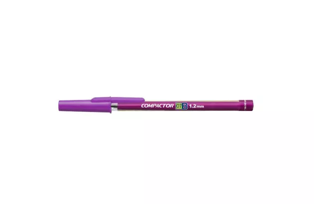 CANETA ESFEROGRAFICA 1.2 COMPACTOR 07 B VIOLETA