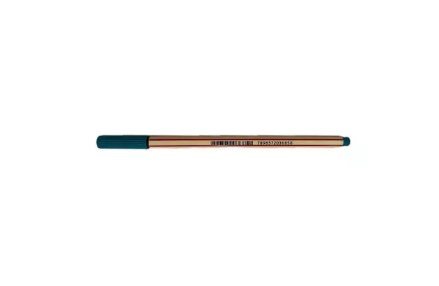 CANETA MICROLINE 0.4MM AZUL TURQUESA COMPACTOR