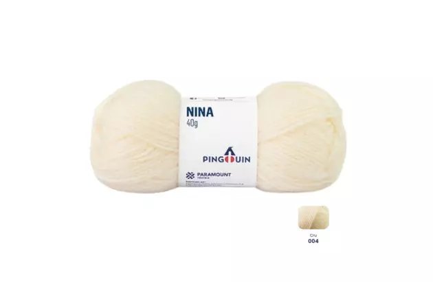 NOVELO DE LA NINA 40G BEGE CRU 004 PINGOUIN