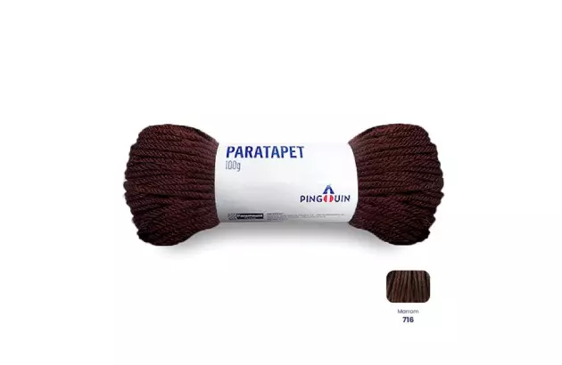 NOVELO DE LA GROSSA PARATAPET 100G MARROM 716 PINGOUIN