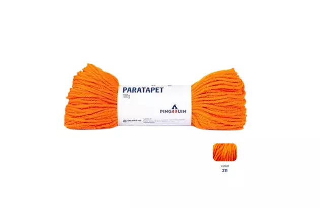 NOVELO DE LA GROSSA PARATAPET 100G CORAL 211 PINGOUIN