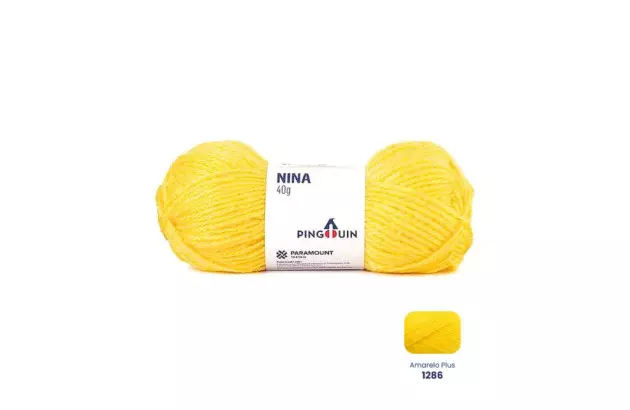 NOVELO DE LA NINA 40G AMARELO PLUS 1286 PINGOUIN