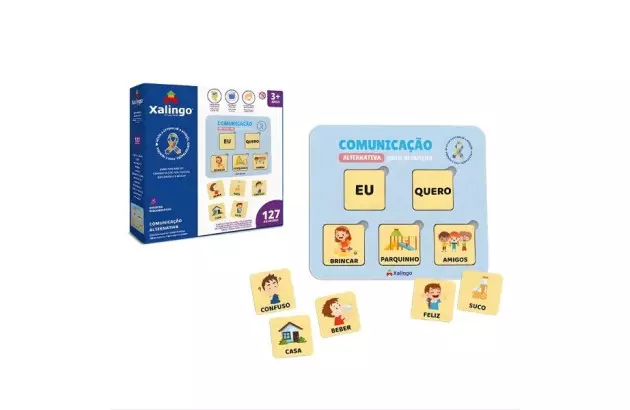 BRINQUEDO EDUCATIVO COMUNICACAO ALTERNATIVA +  ANOS XALINGO