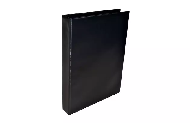 FICHARIO UNIVERSITARIO PVC 2 ARGOLAS PRETO ACP 315.PT