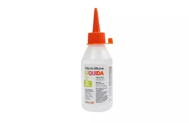 COLA DE SILICONE LIQUIDA 90G 100ML LEOARTE