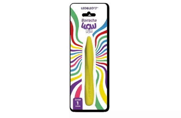 BORRACHA COLORIDA WOW FUN CORES VARIADAS 10190 LEONORA