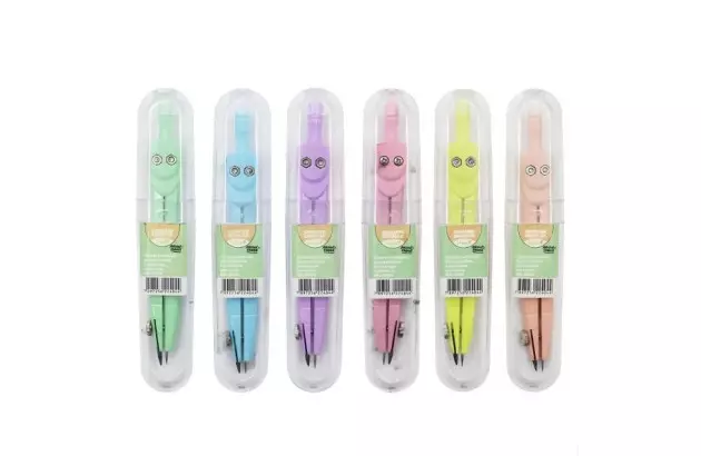 COMPASSO ESCOLAR PASTEL TREND LEONORA 72504