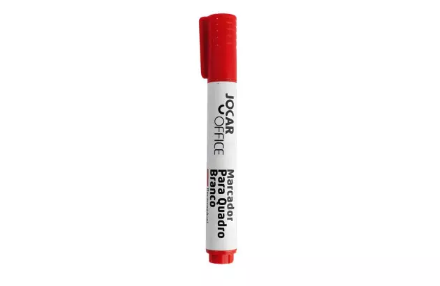 MARCADOR PARA QUADRO BRANCO RECARREGAVEL VERMELHO JOCAR 96066