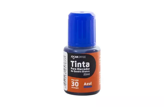 TINTA PARA MARCADOR DE QUADRO BRANCO AZUL 20ML JOCAR